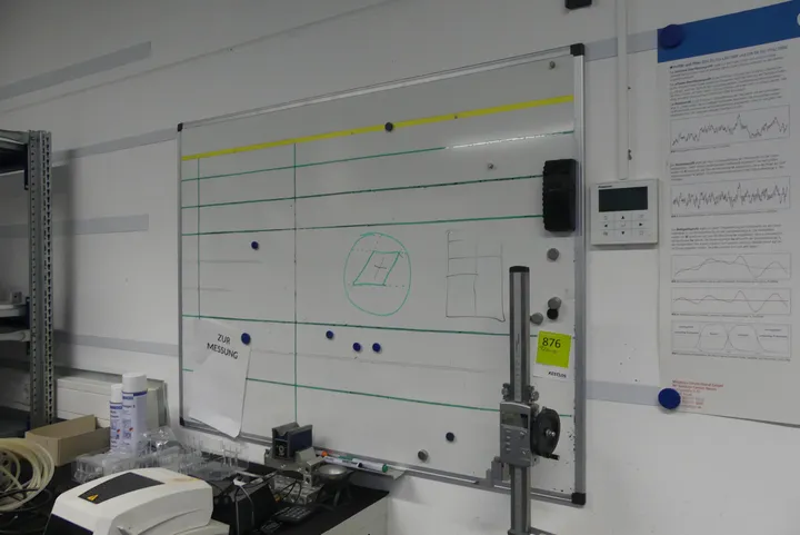 Whiteboard/Tafel Maße in cm ca. 120 x 90